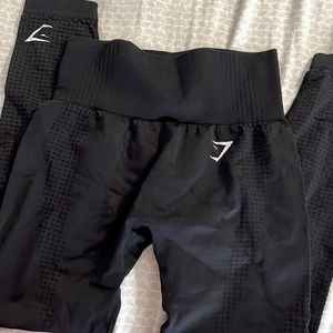 Black leggings size small from gymshark